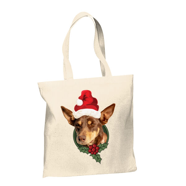 Grumpy Christmas Kelpie Tote Bag Thumbnail